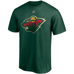 Kirill Kaprizov Minnesota Wild Fanatics Authentic Stack Name & Number T-Shirt - Green - NHL