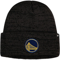 Golden State Warriors '47 Brain Freeze Cuffed Knit Hat Black - NBA