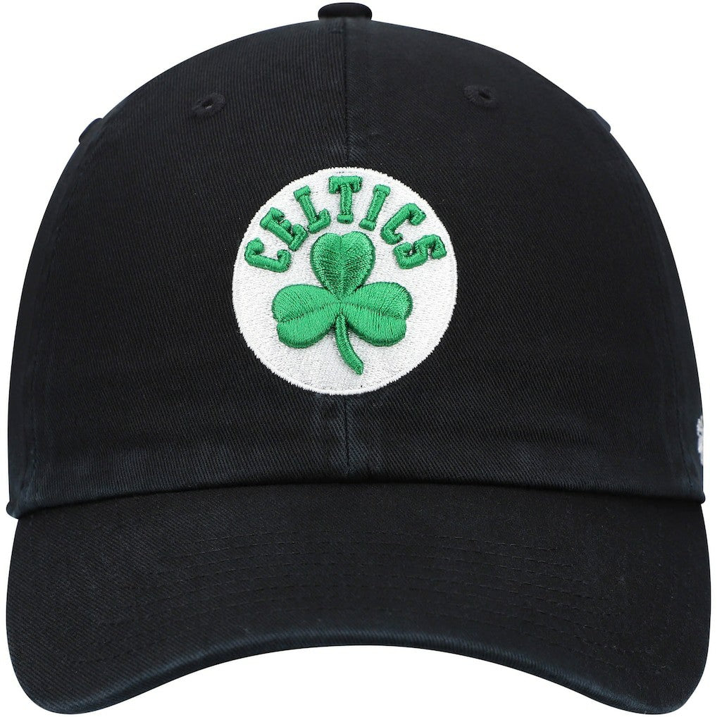 Boston Celtics '47 Core Logo Clean Up Adjustable Hat Black - NBA