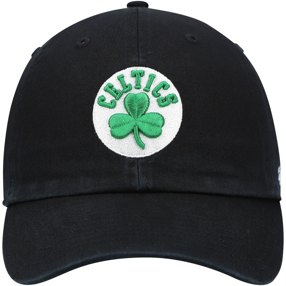 Boston Celtics '47 Core Logo Clean Up Adjustable Hat Black - NBA
