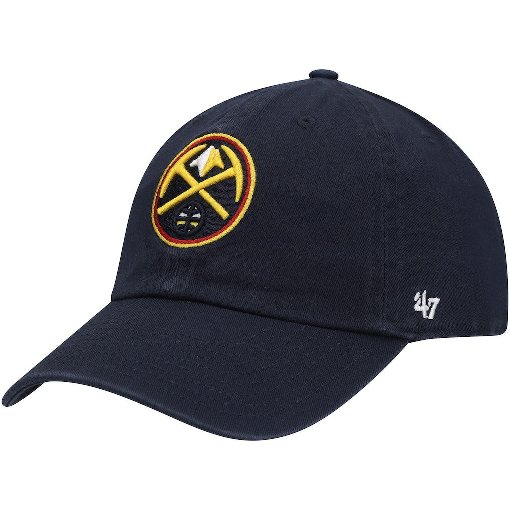 Denver Nuggets '47 Core Logo Clean Up Adjustable Hat Navy - NBA
