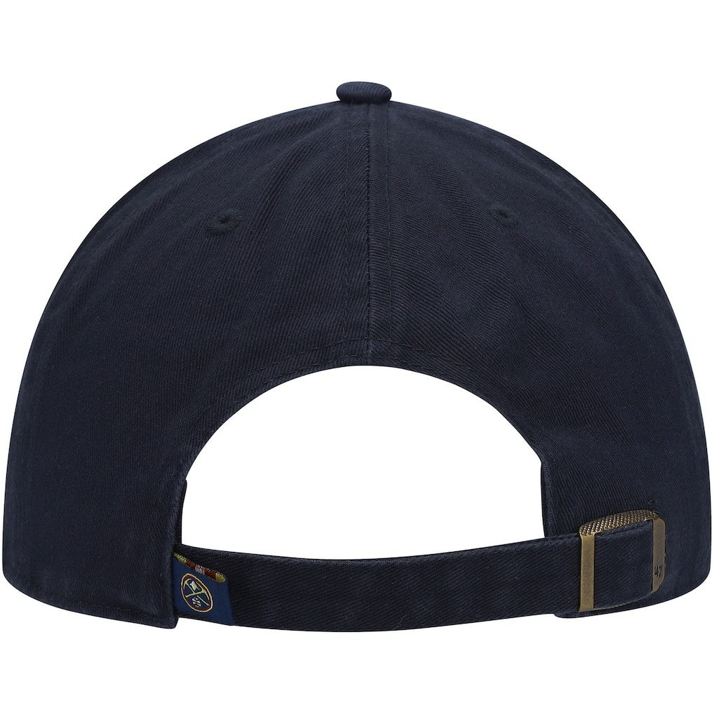 Denver Nuggets '47 Core Logo Clean Up Adjustable Hat Navy - NBA