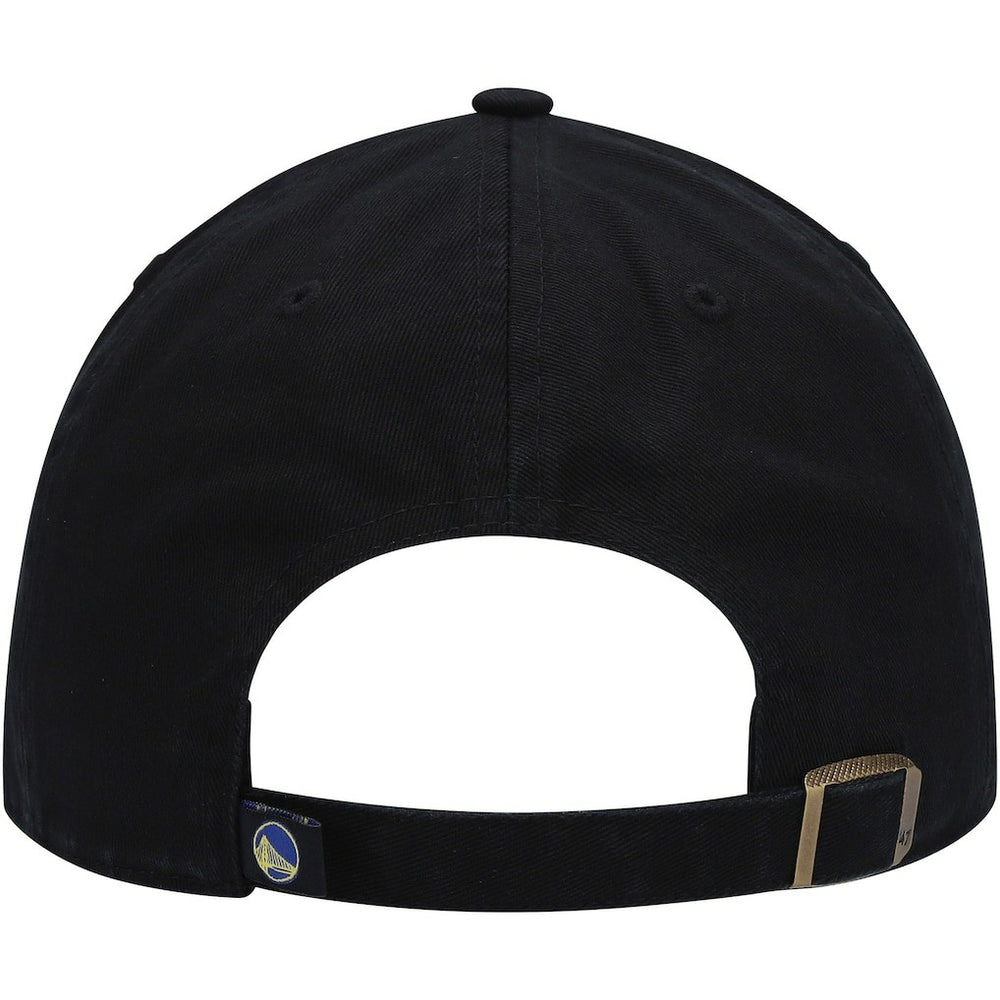 Golden State Warriors '47 Core Logo Clean Up Adjustable Hat Black - NBA