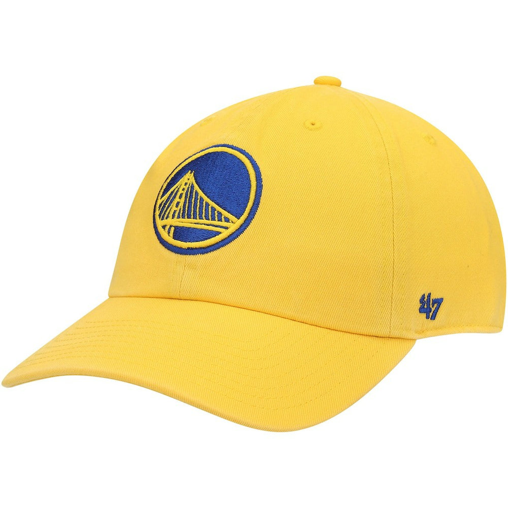 Golden State Warriors '47 Core Logo Clean Up Adjustable Hat Gold - NBA