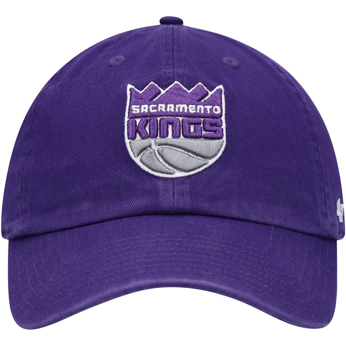 Sacramento Kings '47 Core Logo Clean Up Adjustable Hat Purple - NBA