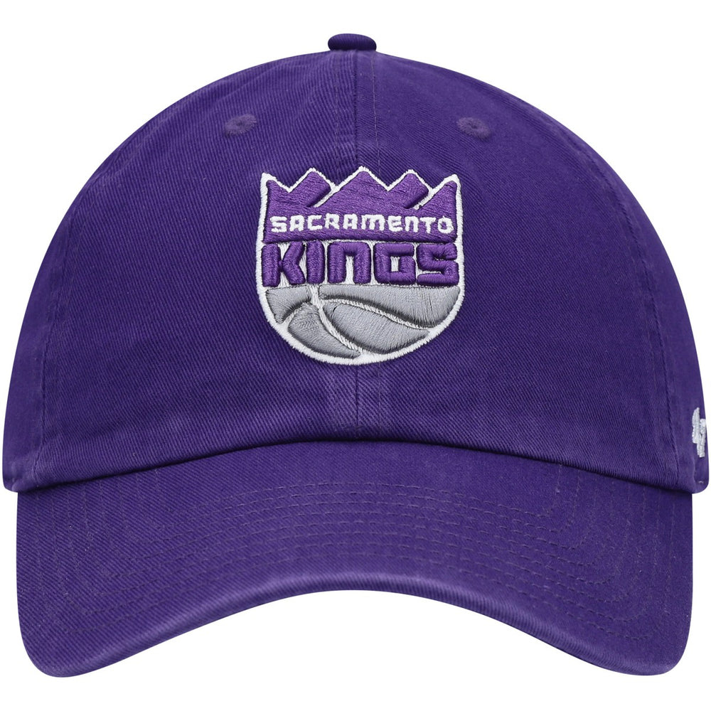 Sacramento Kings '47 Core Logo Clean Up Adjustable Hat Purple - NBA