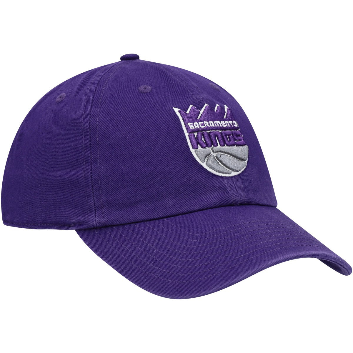 Sacramento Kings '47 Core Logo Clean Up Adjustable Hat Purple - NBA