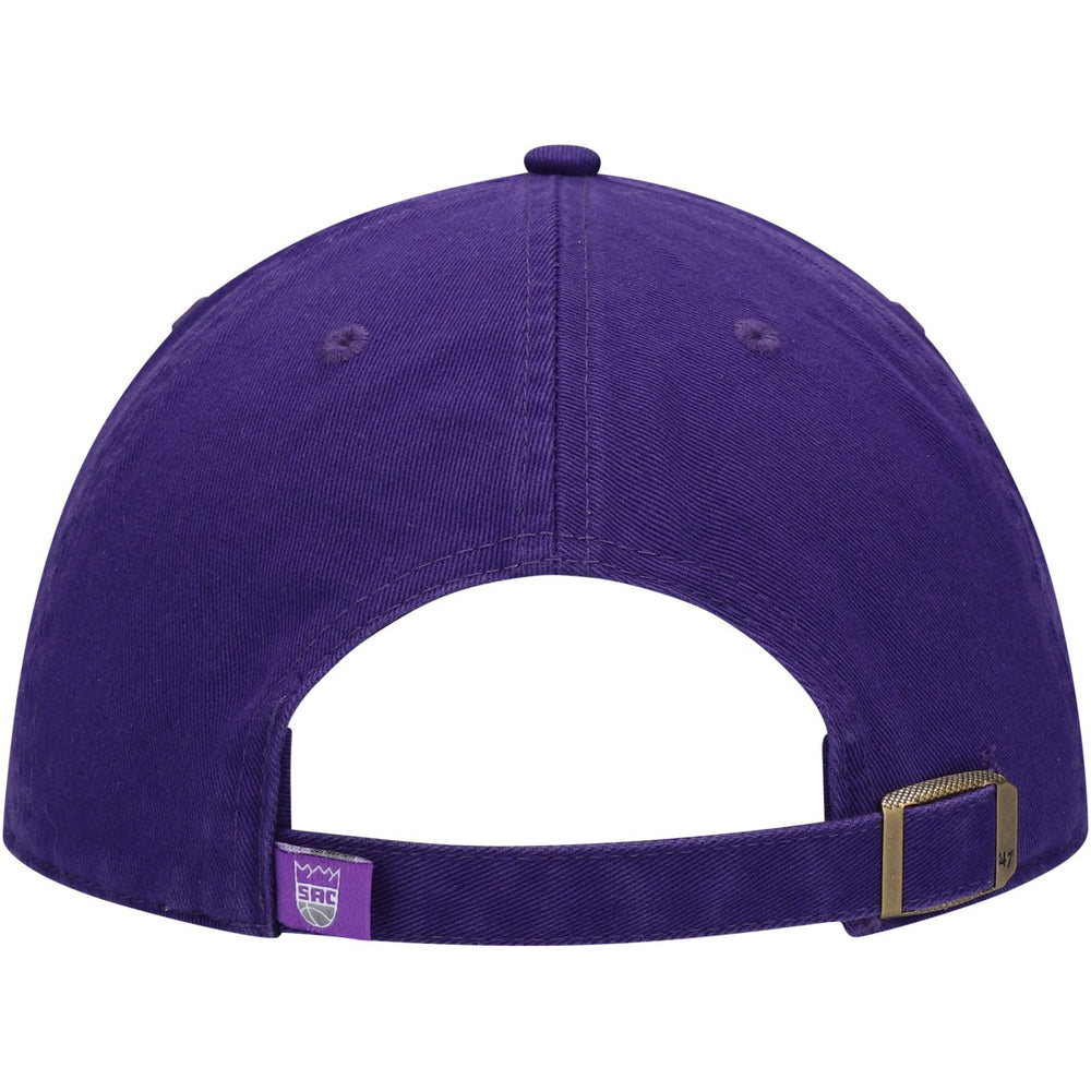 Sacramento Kings '47 Core Logo Clean Up Adjustable Hat Purple - NBA