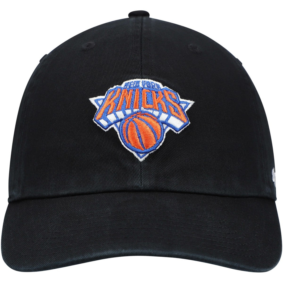 New York Knicks '47 Core Logo Clean Up Adjustable Hat Black - NBA