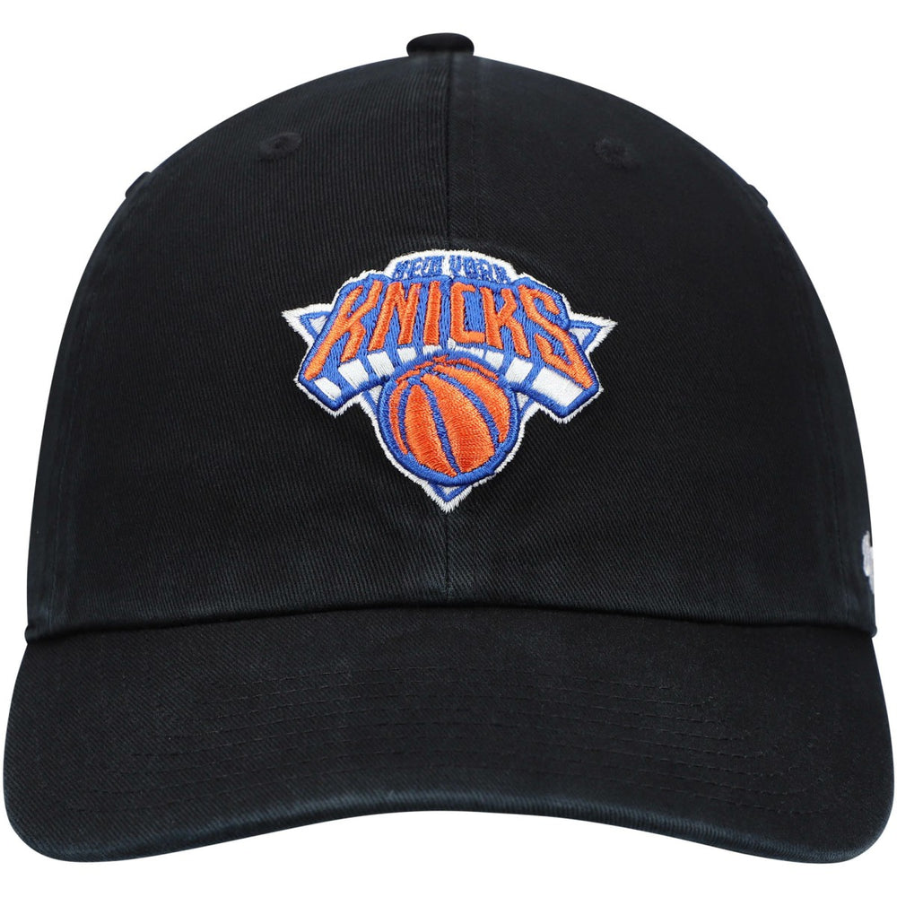New York Knicks '47 Core Logo Clean Up Adjustable Hat Black - NBA