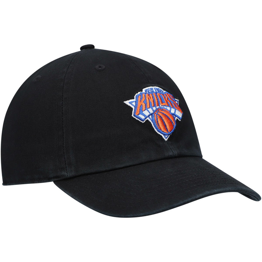 New York Knicks '47 Core Logo Clean Up Adjustable Hat Black - NBA