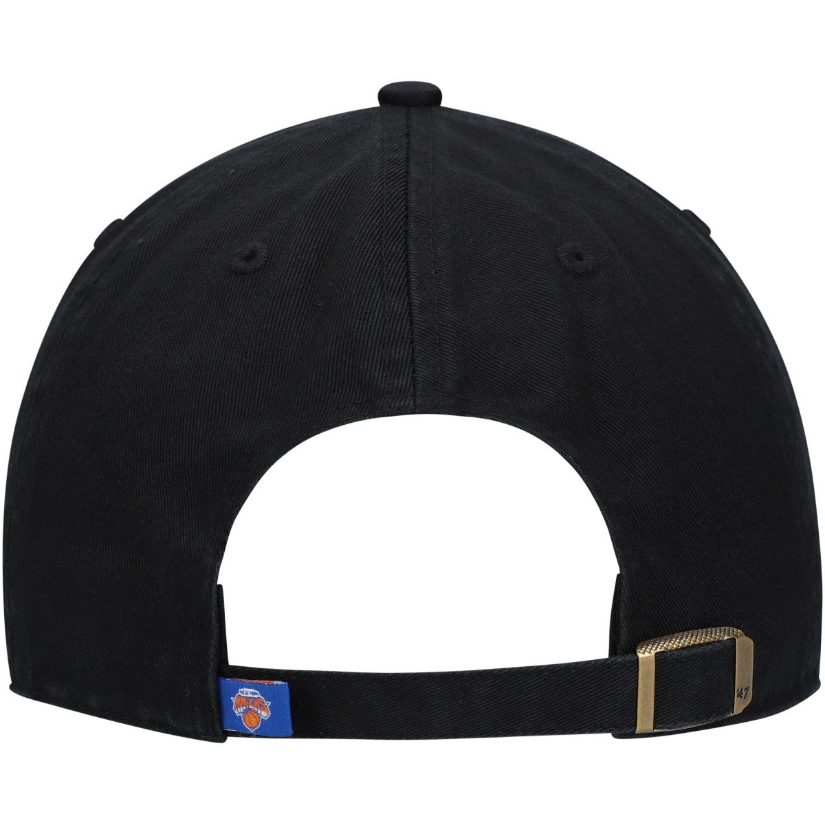 New York Knicks '47 Core Logo Clean Up Adjustable Hat Black - NBA