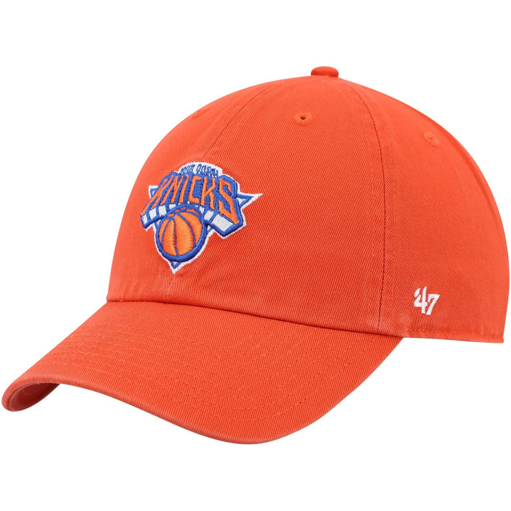 New York Knicks '47 Core Logo Clean Up Adjustable Hat Orange - NBA