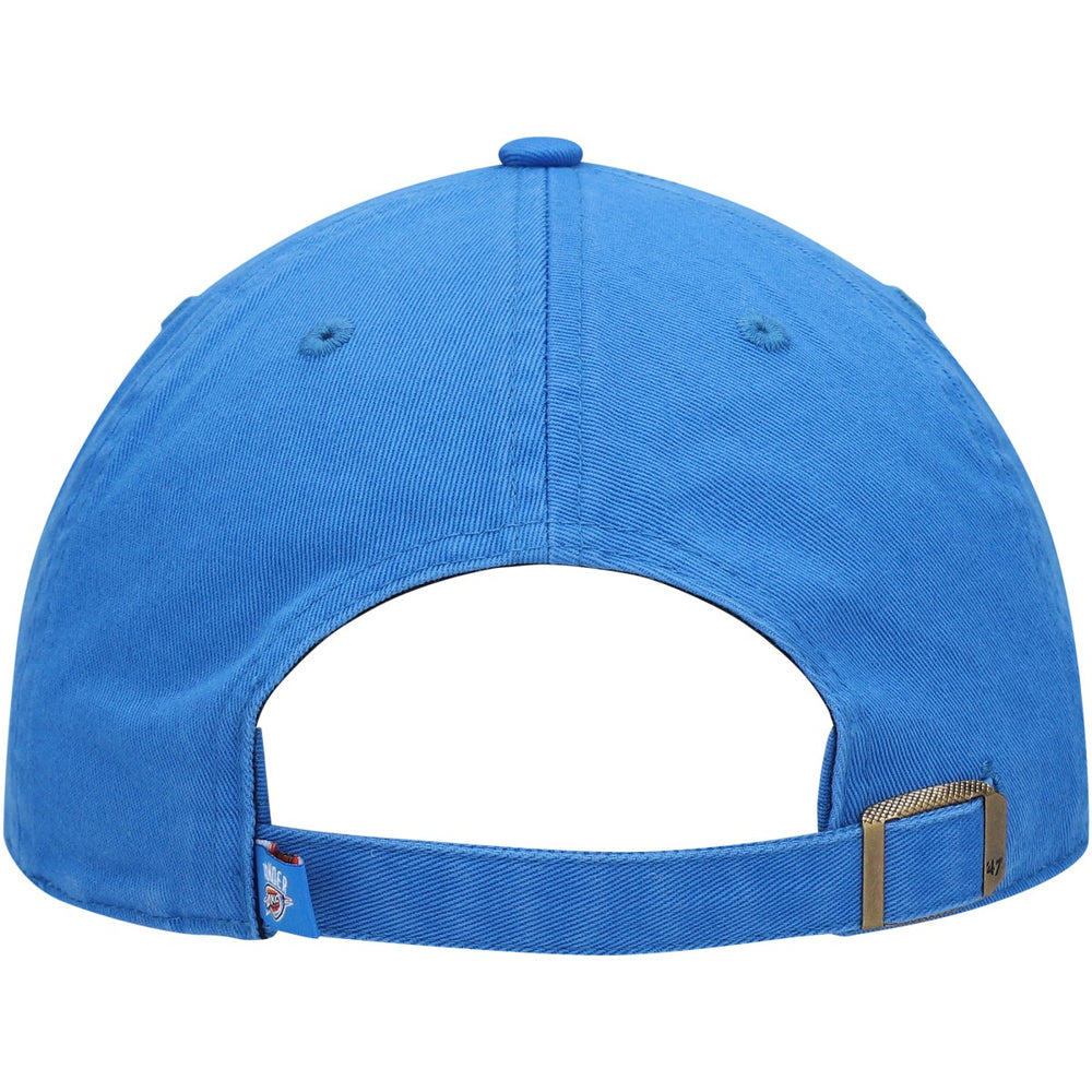 Oklahoma City Thunder '47 Core Logo Clean Up Adjustable Hat Blue - NBA