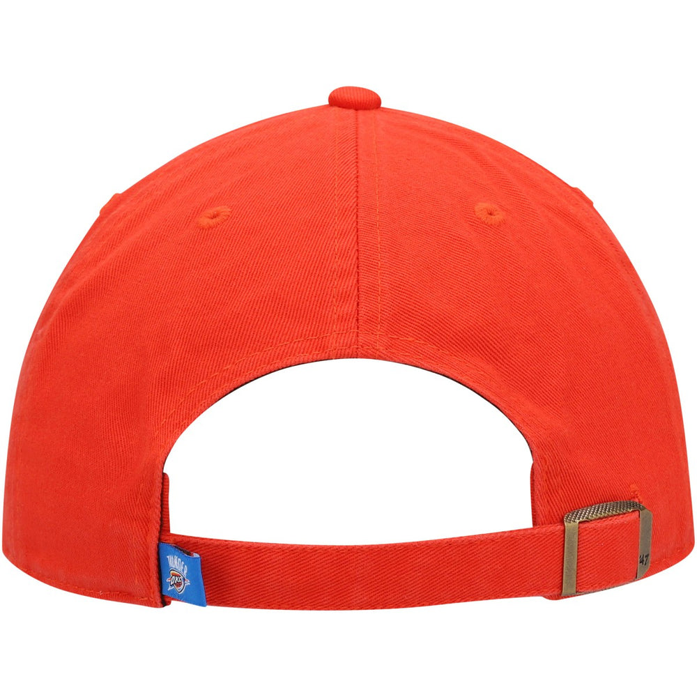 Oklahoma City Thunder '47 Core Logo Clean Up Adjustable Hat Orange - NBA