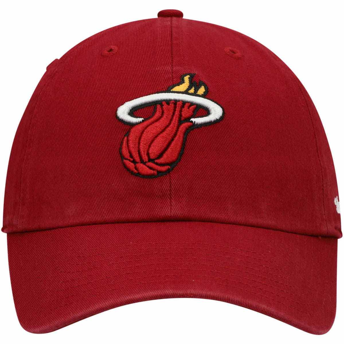 Miami Heat '47 Core Logo Clean Up Adjustable Hat Red - NBA