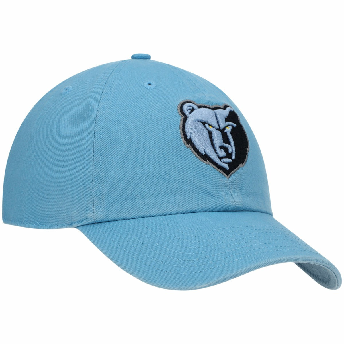 Memphis Grizzlies '47 Core Logo Clean Up Adjustable Hat Light Blue - NBA