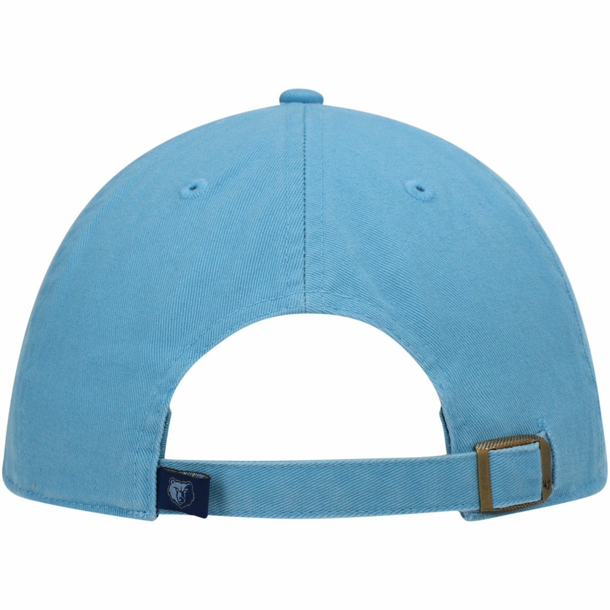 Memphis Grizzlies '47 Core Logo Clean Up Adjustable Hat Light Blue - NBA