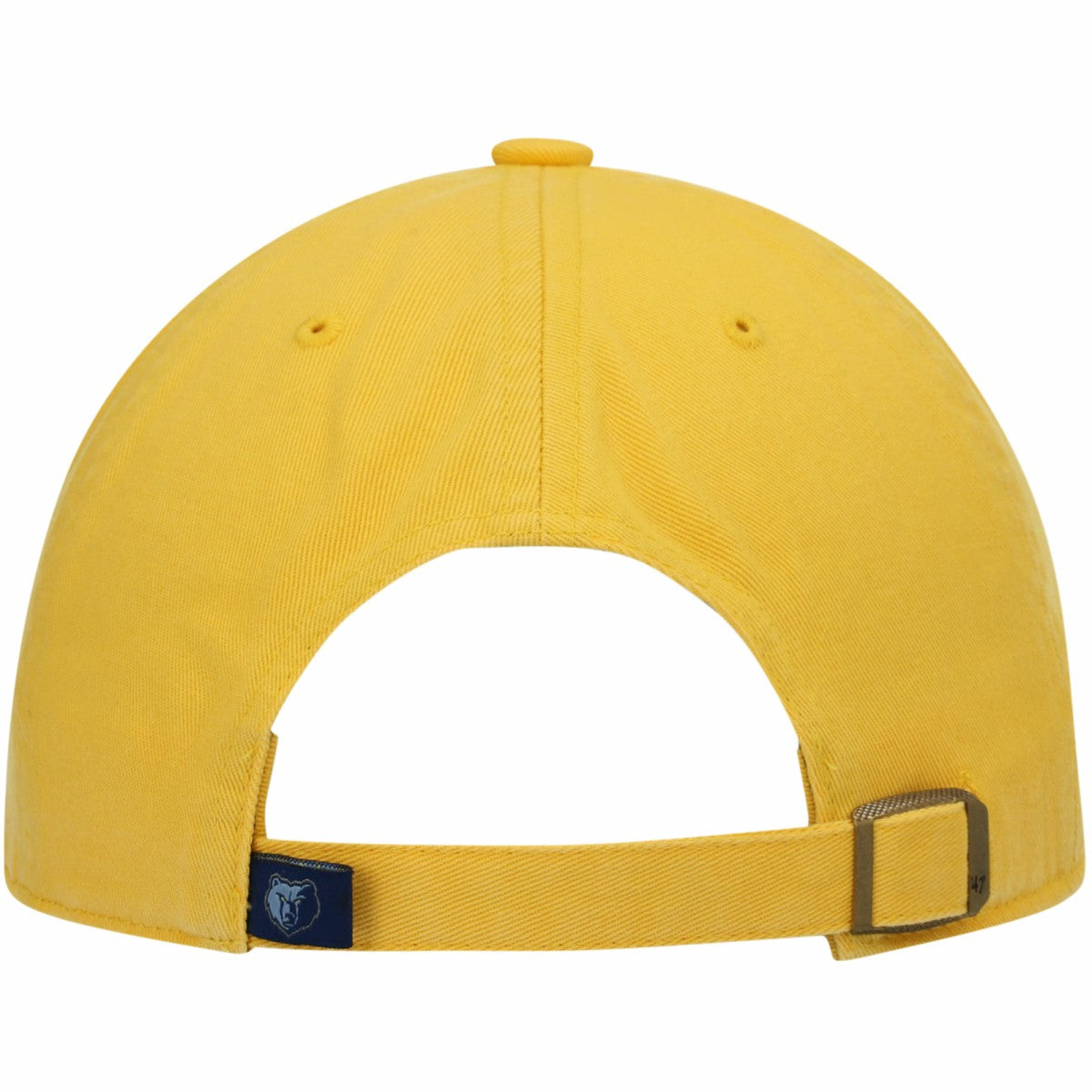 Memphis Grizzlies '47 Core Logo Clean Up Adjustable Hat Gold - NBA