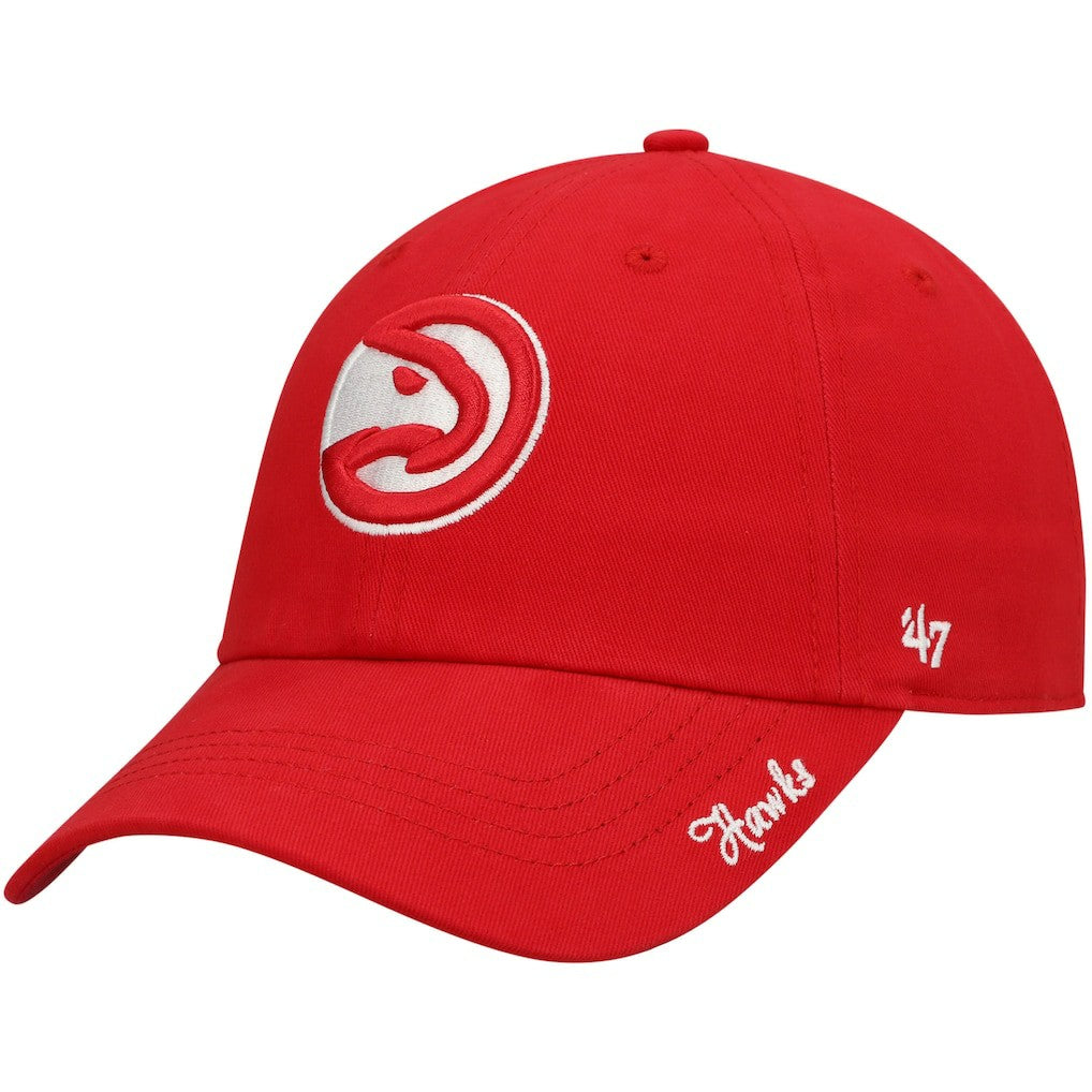 Atlanta Hawks '47 Women's Miata Clean Up Logo Adjustable Hat Red - NBA