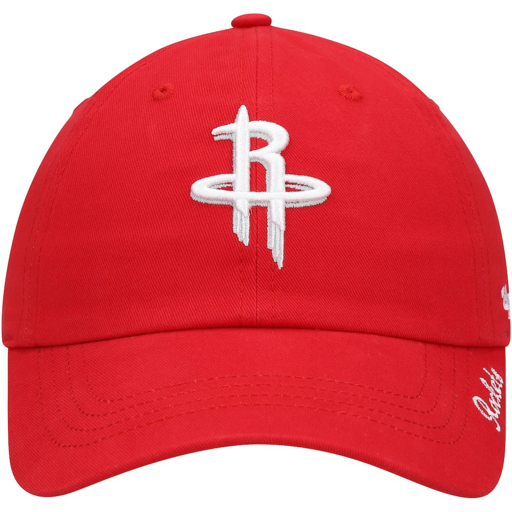Houston Rockets '47 Women's Miata Clean Up Logo Adjustable Hat Red - NBA