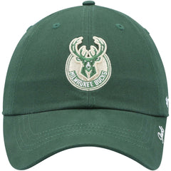 Milwaukee Bucks '47 Women's Miata Clean Up Logo Adjustable Hat Hunter Green - NBA