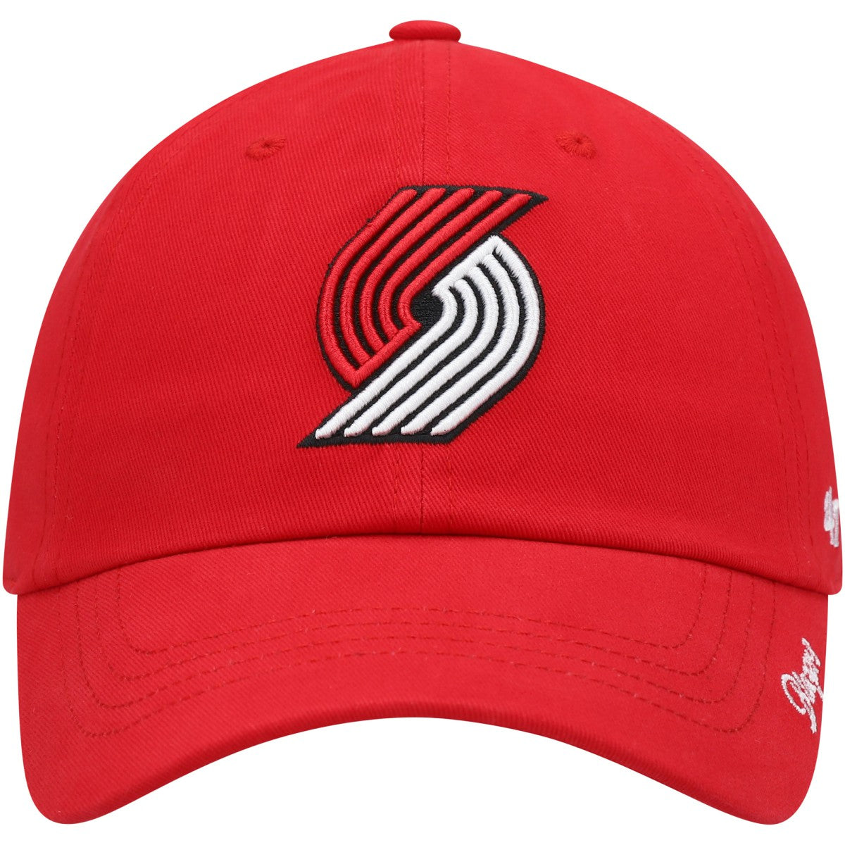 Portland Trail Blazers '47 Women's Miata Clean Up Logo Adjustable Hat Red - NBA