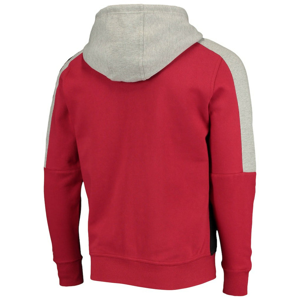 Arizona Cardinals Starter Playoffs Color Block Full-Zip Hoodie Cardinal/Black | NFL