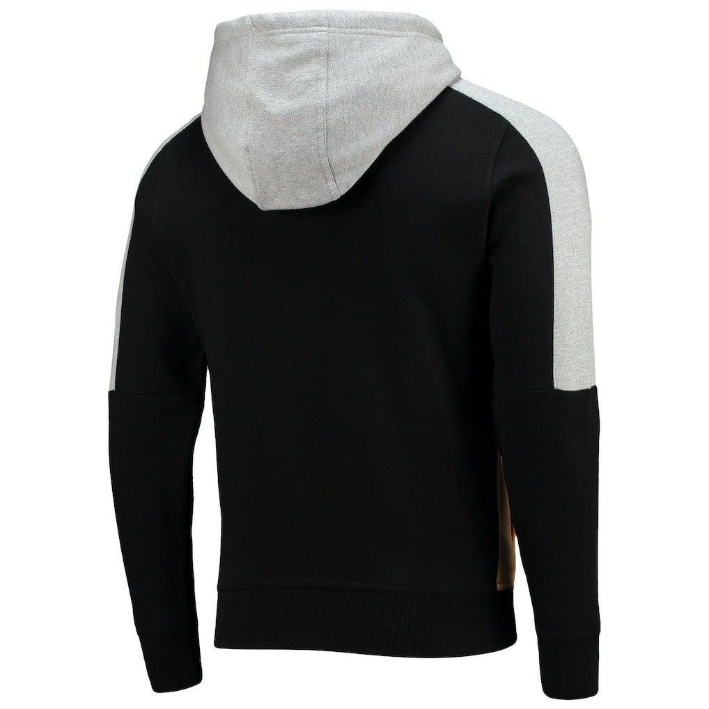 New Orleans Saints Starter Playoffs Color Block Full-Zip Hoodie Black/Gold | NFL
