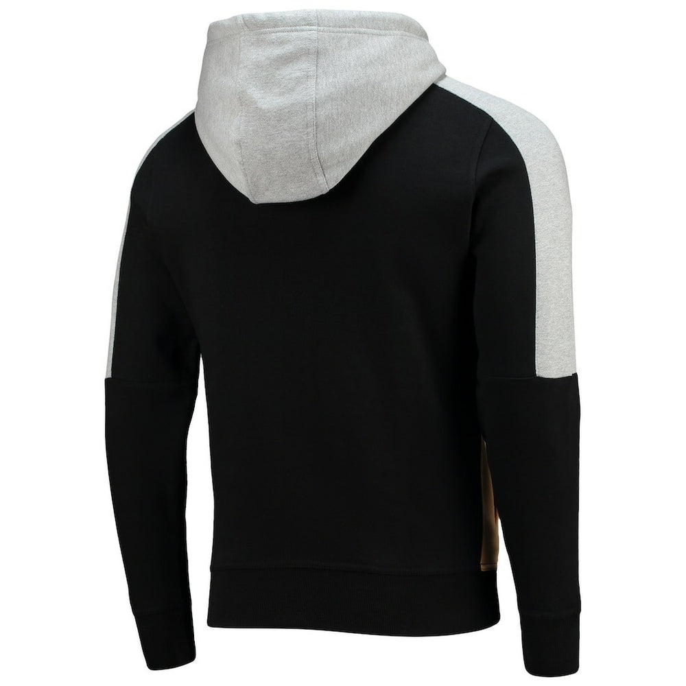 New Orleans Saints Starter Playoffs Color Block Full-Zip Hoodie Black/Gold | NFL