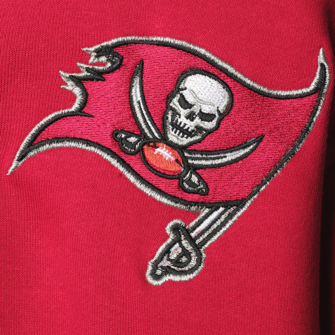 Tampa Bay Buccaneers Starter Playoffs Color Block Full-Zip Hoodie Red/Pewter | NFL