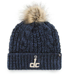 Washington Wizards '47 Women's Meeko Cuffed Knit Hat with Pom Navy - NBA