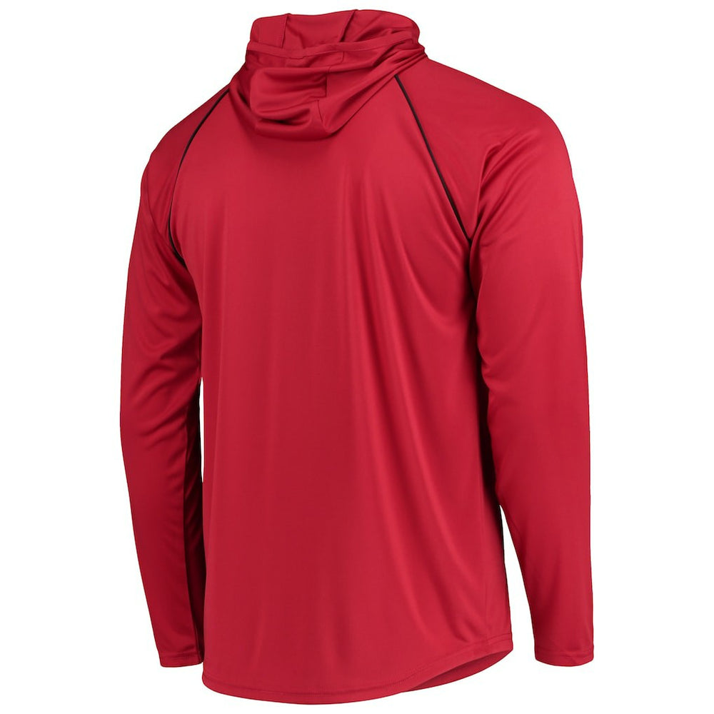Arizona Cardinals Starter Raglan Long Sleeve Hoodie T-Shirt Cardinal | NFL