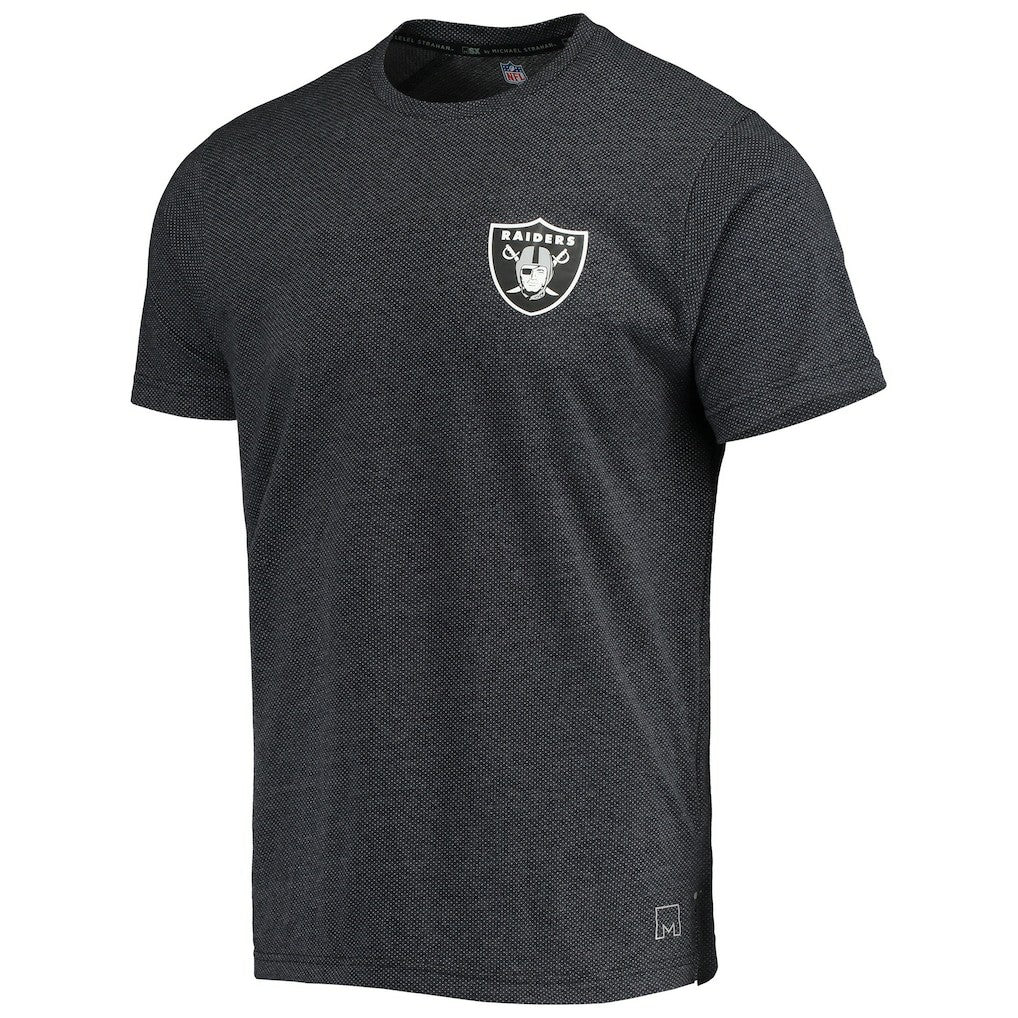 Las Vegas Raiders MSX by Michael Strahan Motivation Performance T-Shirt Black | NFL