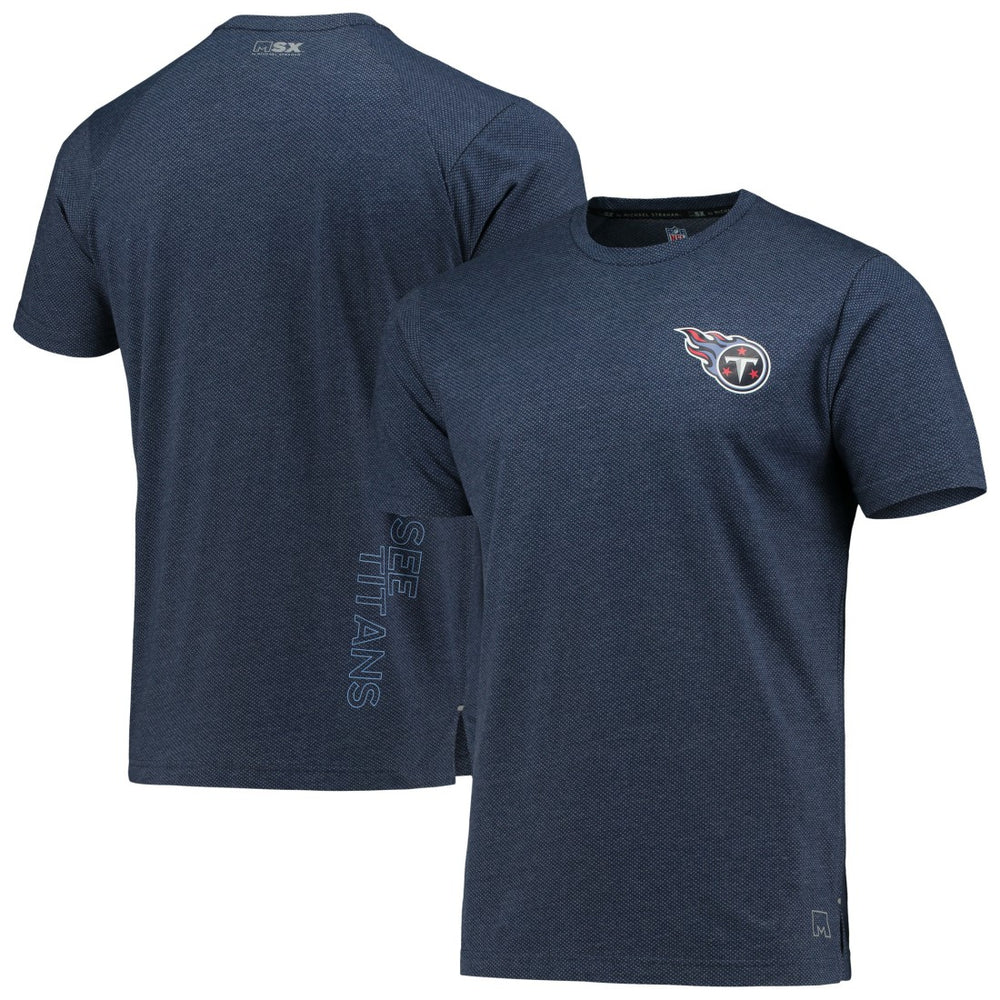 Tennessee Titans MSX by Michael Strahan Motivation Performance T-Shirt Navy | NFL