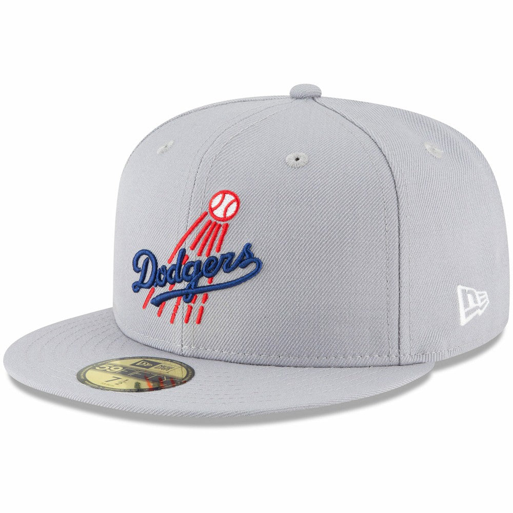 Los Angeles Dodgers New Era Cooperstown Collection Logo 59FIFTY Fitted Hat - MLB