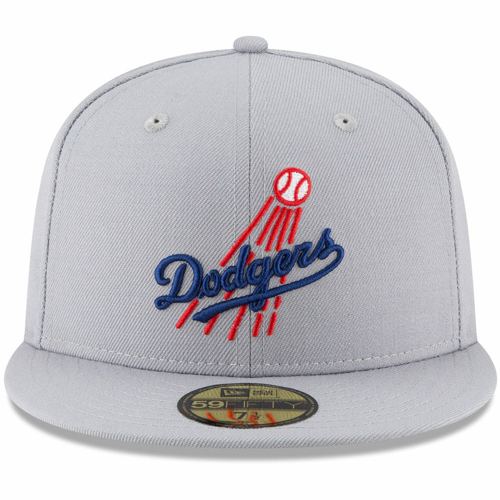 Los Angeles Dodgers New Era Cooperstown Collection Logo 59FIFTY Fitted Hat - MLB