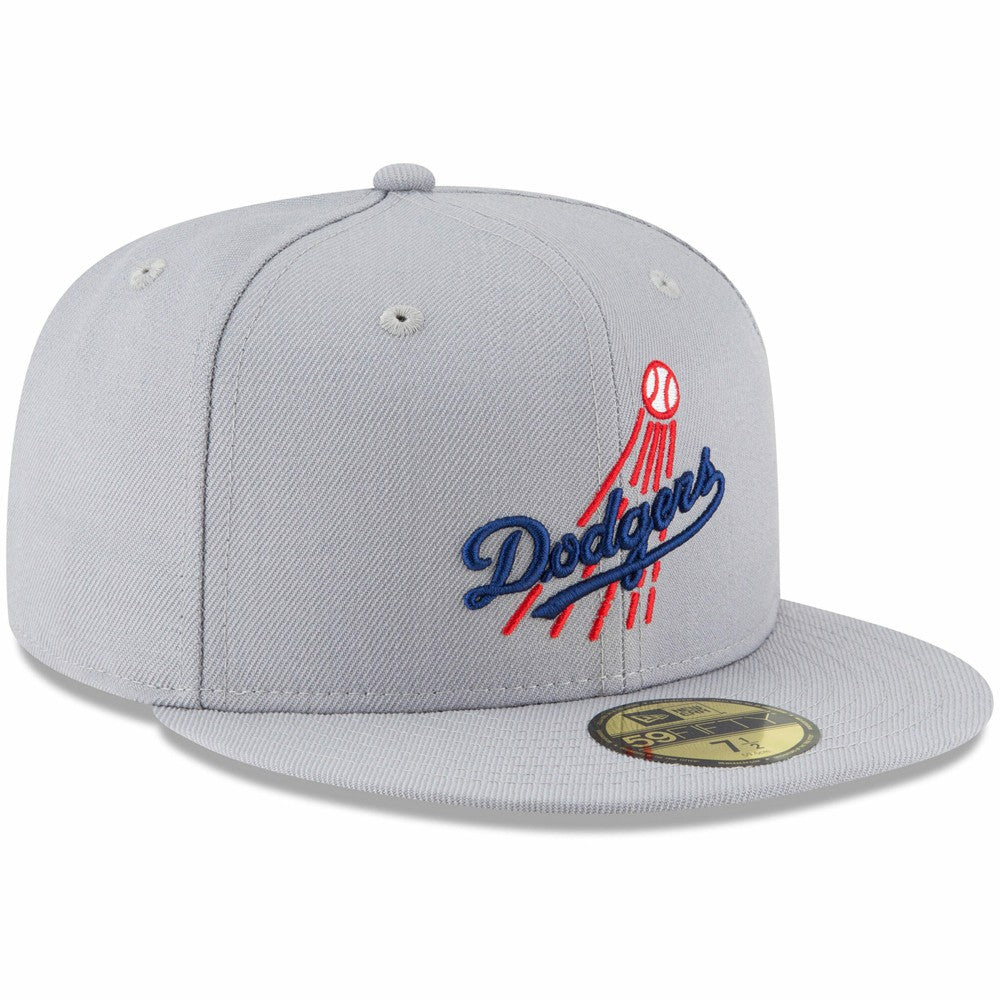 Los Angeles Dodgers New Era Cooperstown Collection Logo 59FIFTY Fitted Hat - MLB