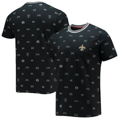 New Orleans Saints Tommy Hilfiger Essential Pocket T-Shirt Black | NFL