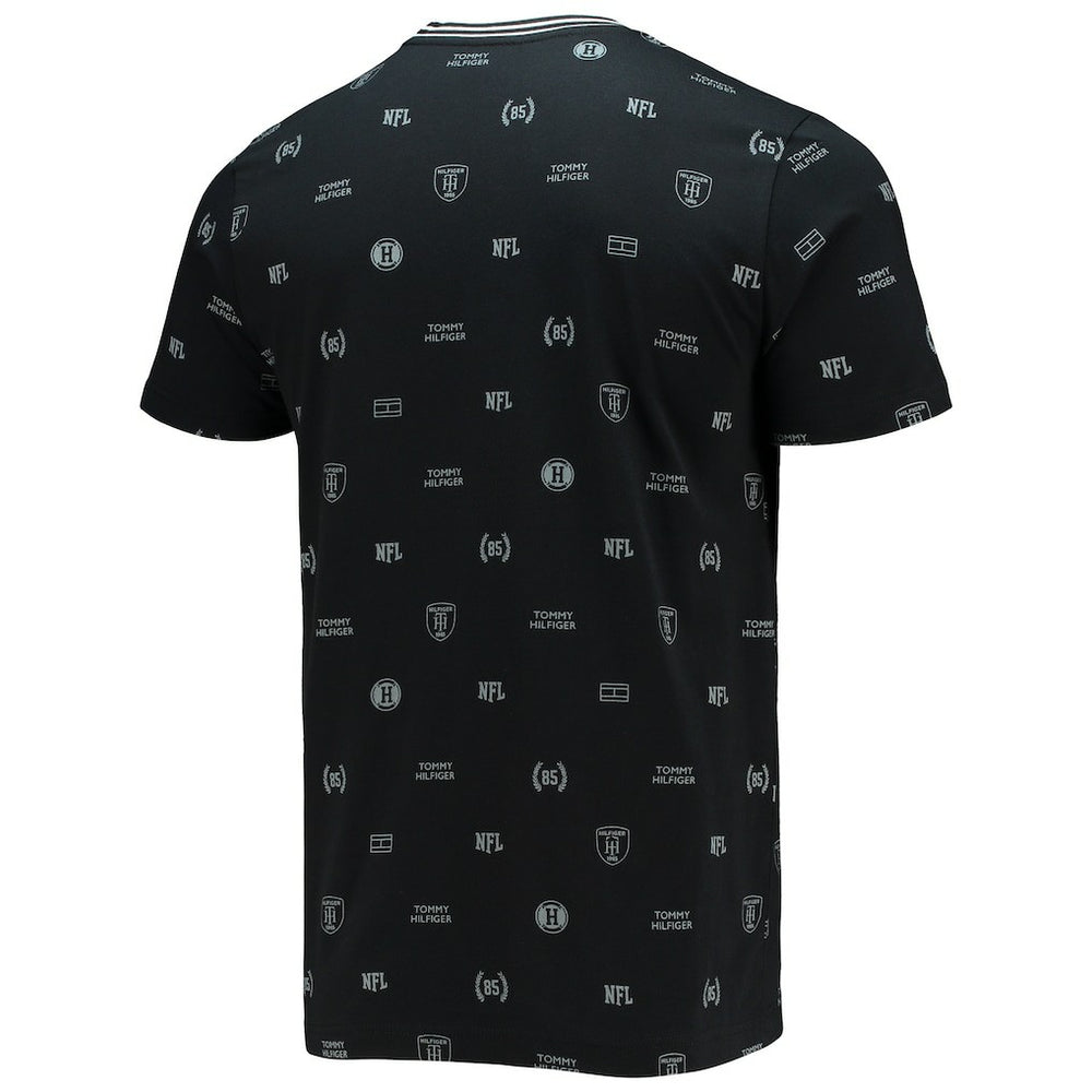 New Orleans Saints Tommy Hilfiger Essential Pocket T-Shirt Black | NFL