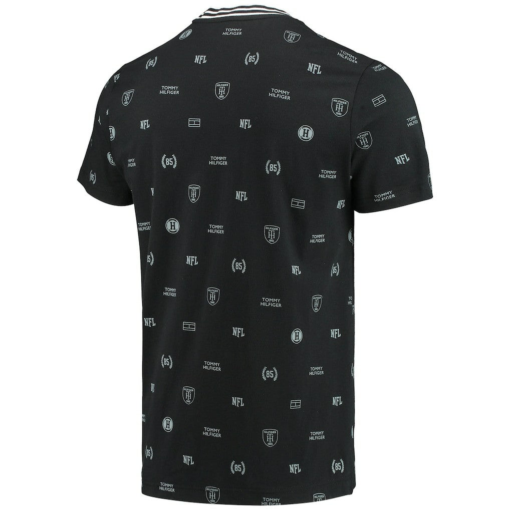 Pittsburgh Steelers Tommy Hilfiger Essential Pocket T-Shirt Black | NFL