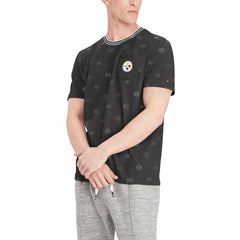Pittsburgh Steelers Tommy Hilfiger Essential Pocket T-Shirt Black | NFL