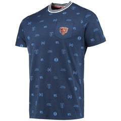Chicago Bears Tommy Hilfiger Essential Pocket T-Shirt Navy | NFL