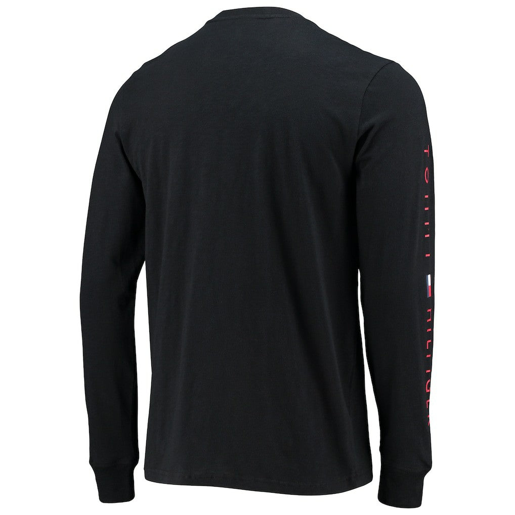 New Orleans Saints Tommy Hilfiger Peter Long Sleeve T-Shirt Black | NFL