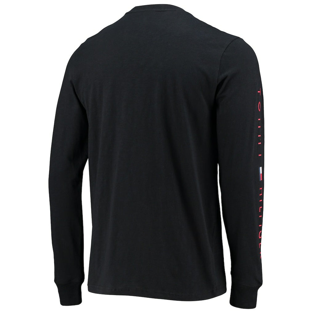 New Orleans Saints Tommy Hilfiger Peter Long Sleeve T-Shirt Black | NFL