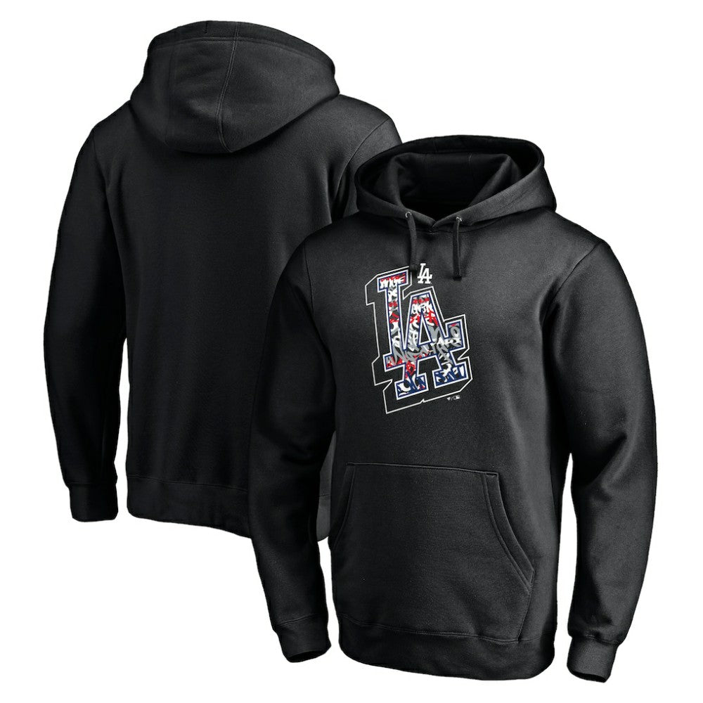 Los Angeles Dodgers Fanatics Hometown Fitted Pullover Hoodie - MLB