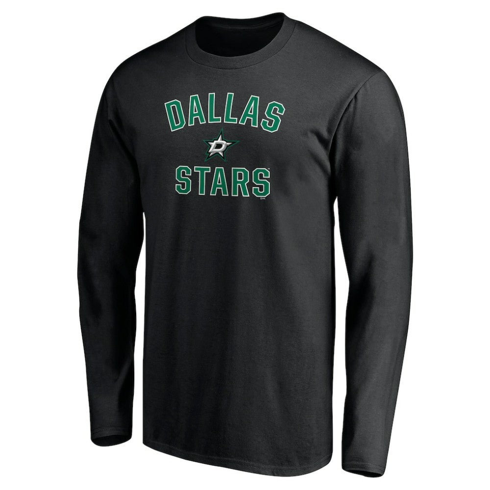Dallas Stars Victory Arch Long Sleeve T-Shirt - Black - NHL