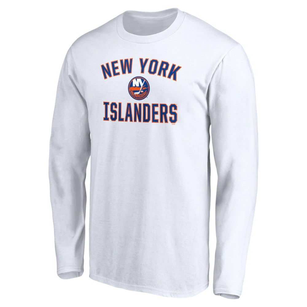 New York Islanders Victory Arch Long Sleeve T-Shirt - White - NHL