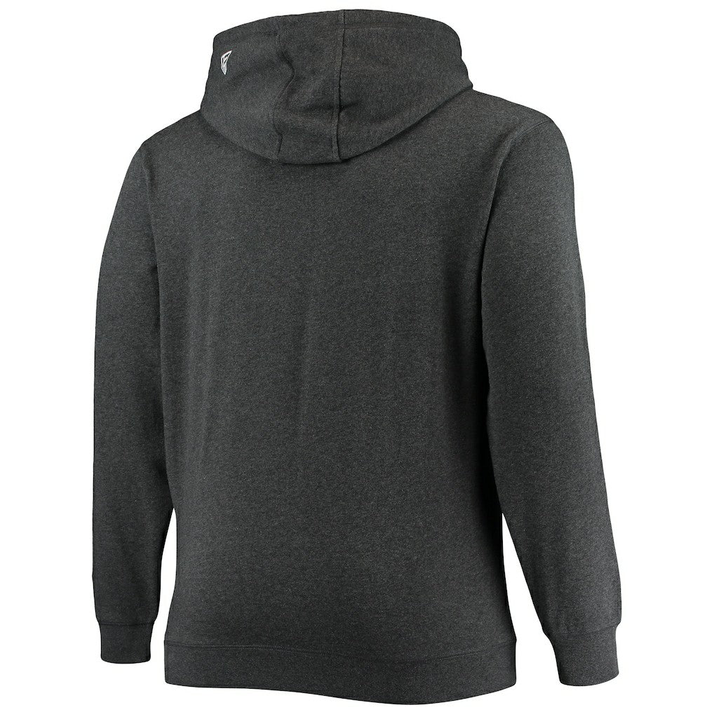 Cleveland Browns New Era Big & Tall Primary Logo Pullover Hoodie Charcoal | NFL
