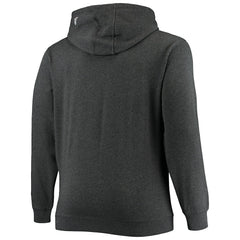 Cleveland Browns New Era Big & Tall Primary Logo Pullover Hoodie Charcoal | NFL